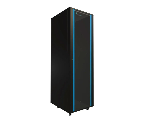 Extralink Szafa rack 42U 600x800mm czarna stojąca EX.8628 - 1323227 - zdjęcie